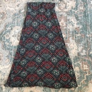 Boho maxi skirt 🌸